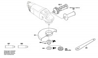 Bosch 3 601 H82 105 GWS-22-230-H Angle-Grinder Spare Parts